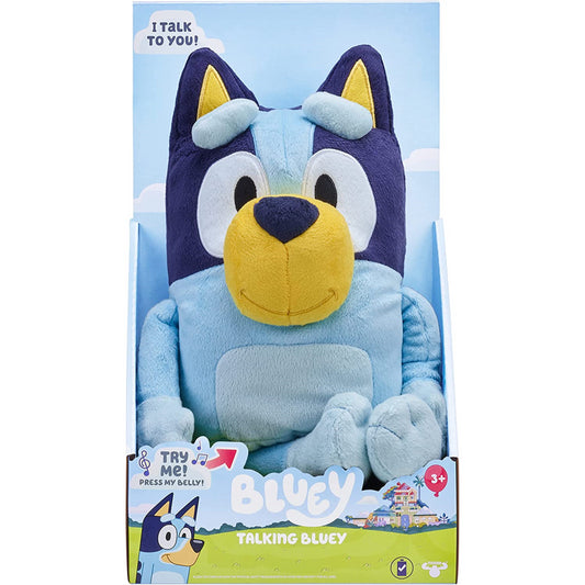 Bluey Large 30cm Talking Plush Cuddly Jumbo Soft Toy