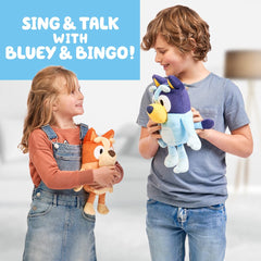 Bluey Large 30cm Talking Plush Cuddly Jumbo Soft Toy