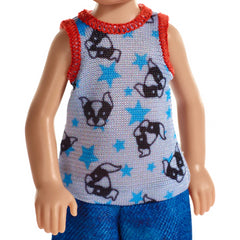 Barbie Club Chelsea Doll 6 Inch - Blonde Boy In Dog Vest