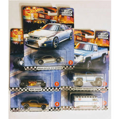 Hot Wheels Premium Boulevard Set of 5 Die Cast Cars