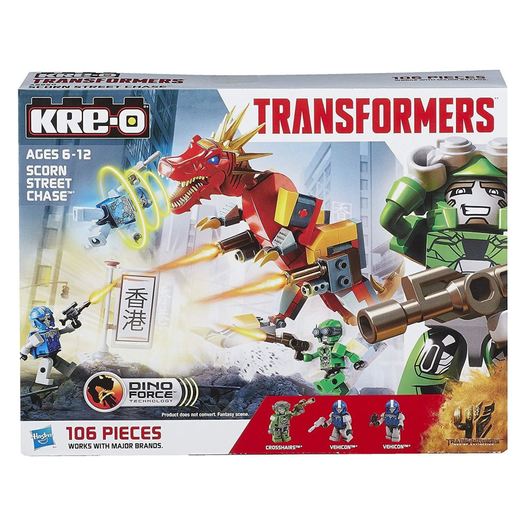 Hasbro Transformers Kre-O Scorn Street Chase Set - Maqio