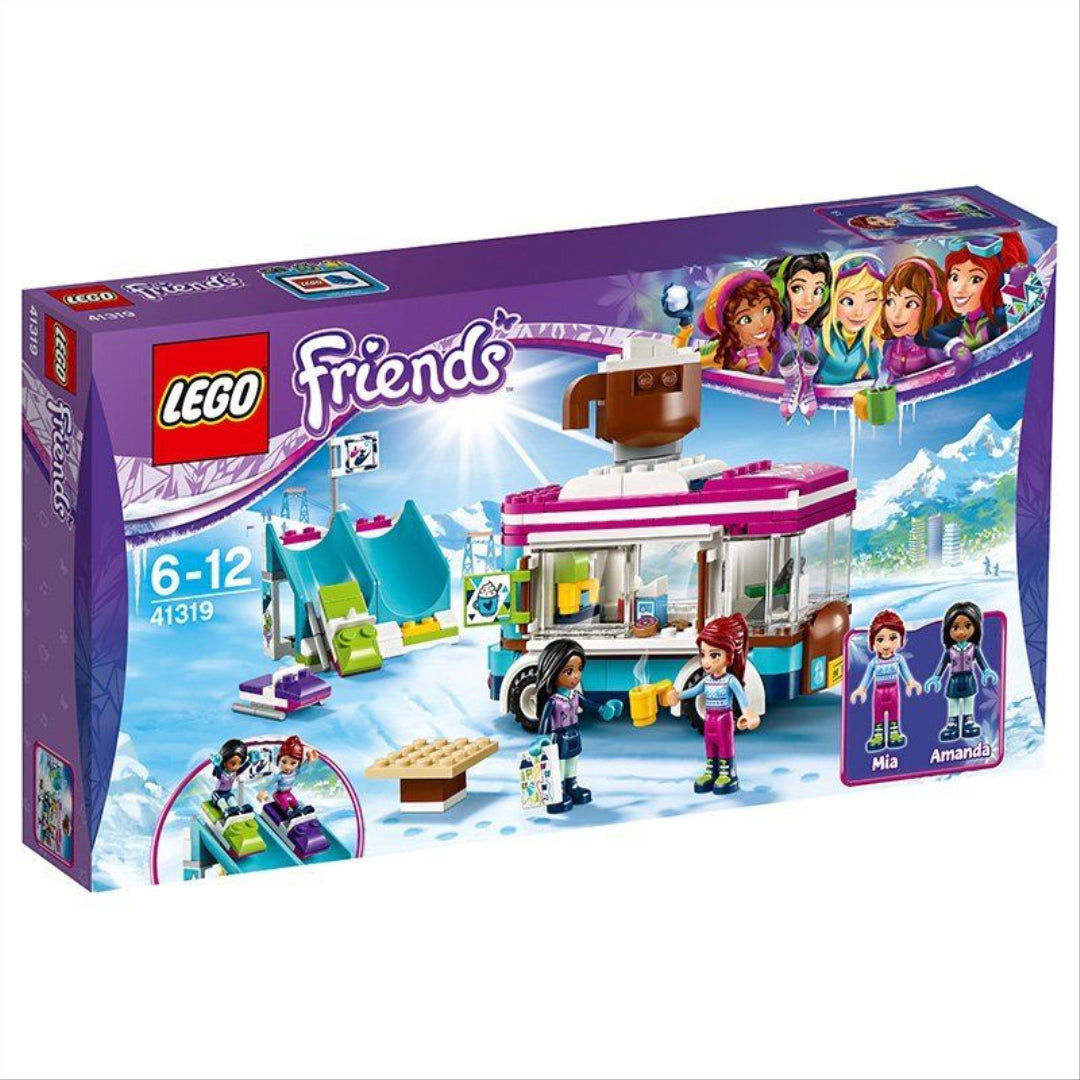 LEGO Friends 41319 Snow Resort Hot Chocolate Van Construction Toy Playset - Maqio