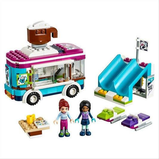 LEGO Friends 41319 Snow Resort Hot Chocolate Van Construction Toy Playset - Maqio