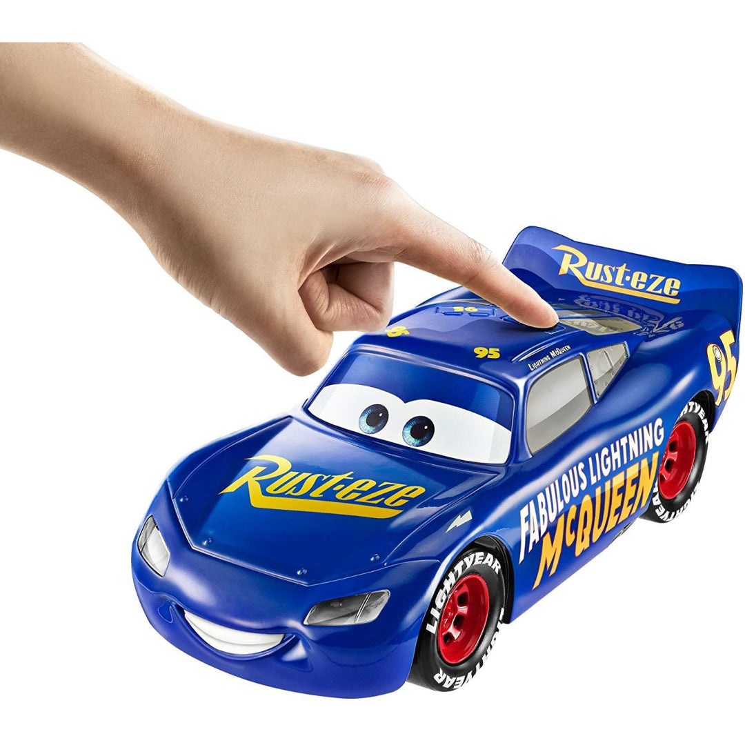  Cars 3 Disney Pixar 10-Inch Lightning McQueen Vehicle : Toys &  Games