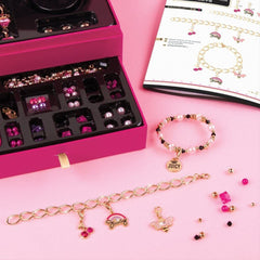 Make it real Juicy Couture Jewellery Box DIY Bracelets Crafts Creative Set Kids