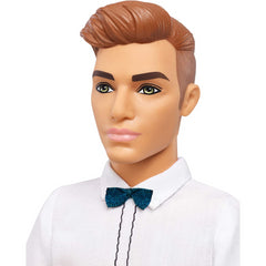 Barbie Ken Fashionistas Doll Wearing Plaid Pants and White Shirt