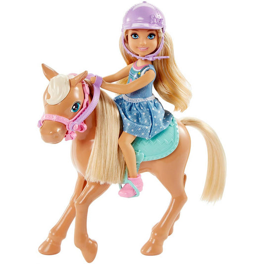 Barbie DYL42 Club Chelsea Doll and Horse - Maqio