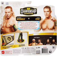 WWE Championship Showdown 2-Pack 6" Action Figures - Shawn Michaels Vs John Cena