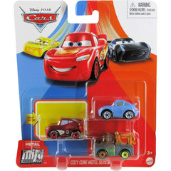 Disney Pixar Cars Mini Racers Cozy Cone Motel Lightning - McQueen, Sally, Mater