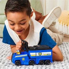 Paw Patrol Big Truck Pups Transforming Toy Truck with Action Figure - Chase