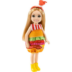 Barbie Club Chelsea Doll And Playset Hamburger Dress And Dog