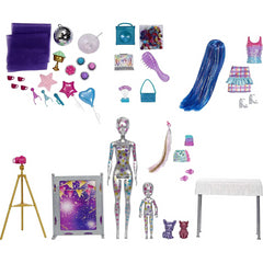 Barbie Colour Reveal Surprise Party Set with 1 Doll and 50+ Surprises