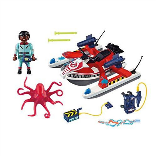 Playmobil Ghostbusters Zeddemore with Aqua Scooter 9387 - Maqio