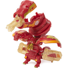 Bakugan Baku Gear 4-Pack Fused Sabra x Pyravian Ultra and Howlkor x Serpentez