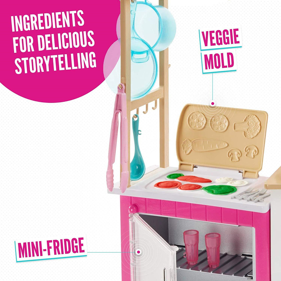 Barbie FRH73 Careers Ultimate Kitchen & Doll Playset - Maqio