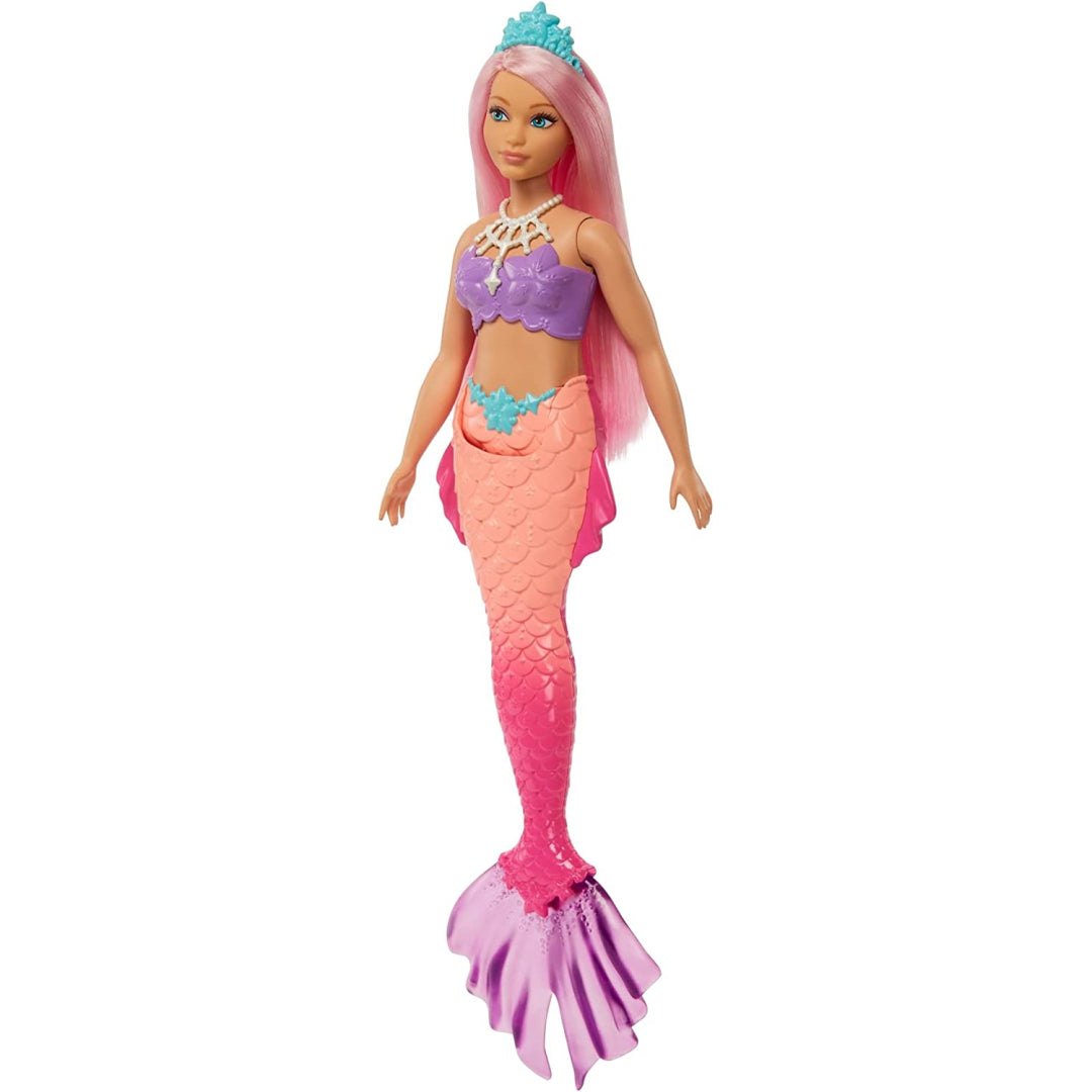 New Barbie Dreamtopia Slime Mermaid Doll W/two glitter Slime Colors  Included 