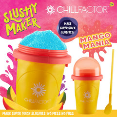 Chillfactor Home Made Squeeze Cup Slushy Maker - Mango Mania