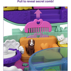 Polly Pocket World Hedgehog Cafe Compact Toy with Mini Figures