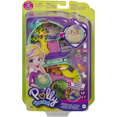 Polly Pocket World Hedgehog Cafe Compact Toy with Mini Figures