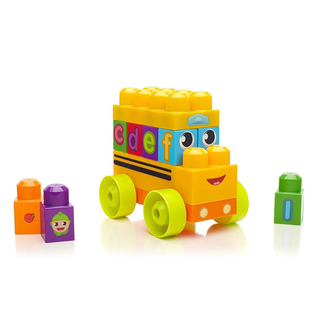 Mega Bloks First Builders ABC Spell School Bus - Maqio