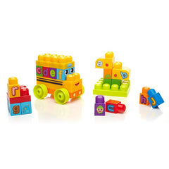 Mega Bloks First Builders ABC Spell School Bus - Maqio