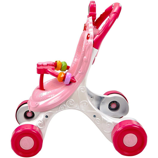 Fisher-Price Princess Mommy Stroll-Along Musical Walker CGN65 - Maqio