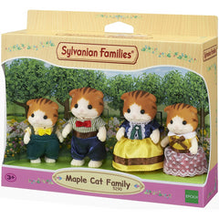 Sylvanian Families Maple Cat Family 4 Figures Playset