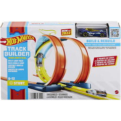 Hot Wheels Track Builder Unlimited Split Loop Pack with 1 Hot Wheels Car