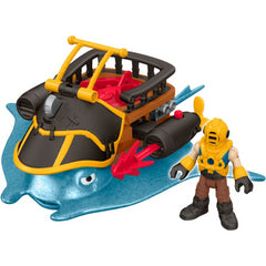 Fisher-Price Imaginext Captain Nemo & Stingray