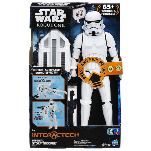 Star Wars Interactive Imperial Stormtrooper Figure - Maqio