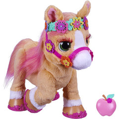 FurReal Friends Cinnamon My Stylin’ Pony Toy Electronic Pet 80+ Sounds