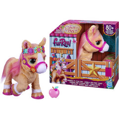 FurReal Friends Cinnamon My Stylin’ Pony Toy Electronic Pet 80+ Sounds