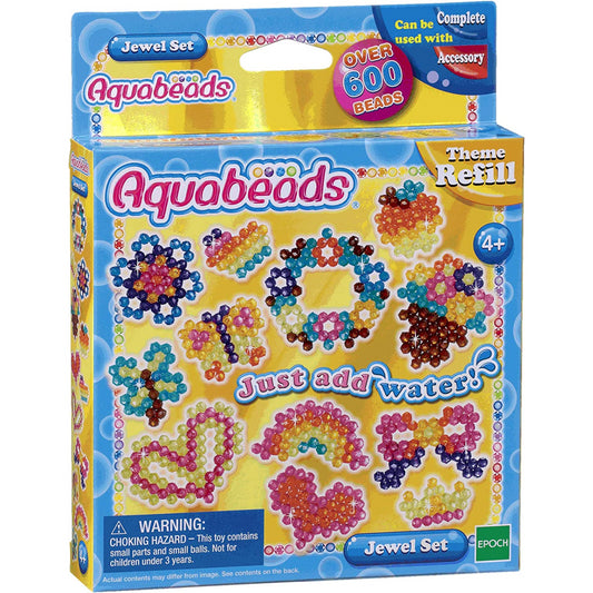 Aquabeads Arts & Crafts Pastel Fairytale Theme Bead Refill with over 600  Beads and Templates, Ages 4 and Up