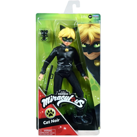 Miraculous Ladybug 26cm Fashion Doll Figure & Accessories - Cat Noir