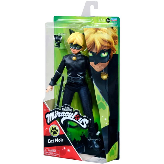 Miraculous Ladybug 26cm Fashion Doll Figure & Accessories - Cat Noir