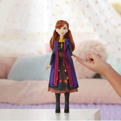 Disney Frozen Sister Styles Anna Fashion Doll with Autumn Clothes