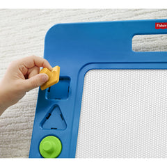 Fisher-Price Blue Slim Doodle Pro Magnetic Drawing Board