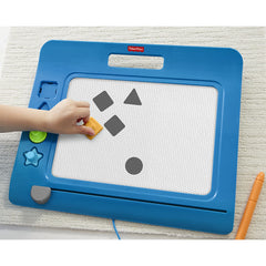 Fisher-Price Blue Slim Doodle Pro Magnetic Drawing Board