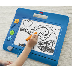 Fisher-Price Blue Slim Doodle Pro Magnetic Drawing Board