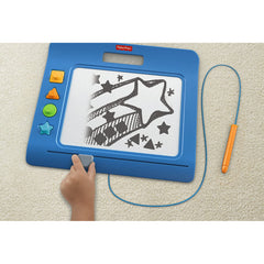 Fisher-Price Blue Slim Doodle Pro Magnetic Drawing Board