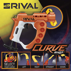 Nerf Rival Curve Shot Flex XXI-100 Blaster 5 Rival Rounds