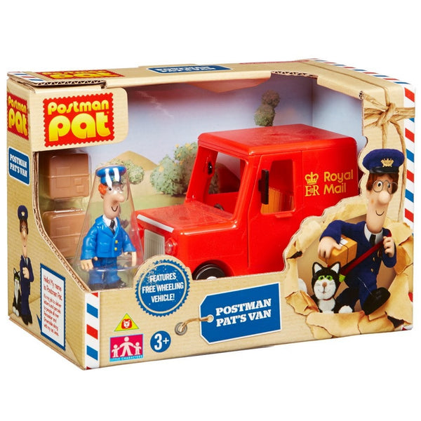 Postman Pat s Van Playset with Figure and Parcels Maqio Toys