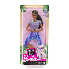 Barbie Made to Move Doll with 22 Flexible Joints & Long Blonde