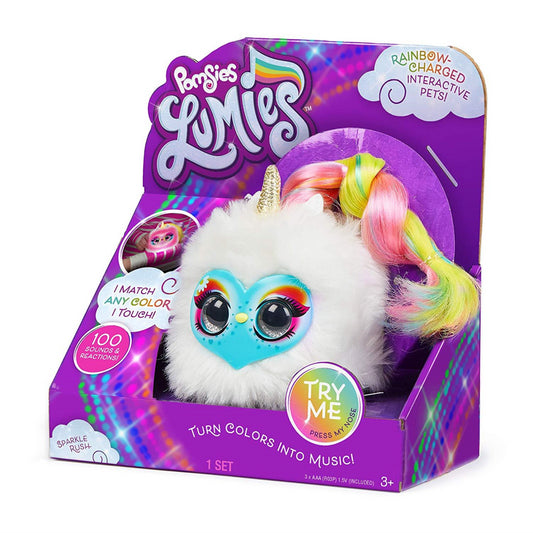 Pomsies Lumies Sparkle Rush Electronic Pet Toy - Maqio