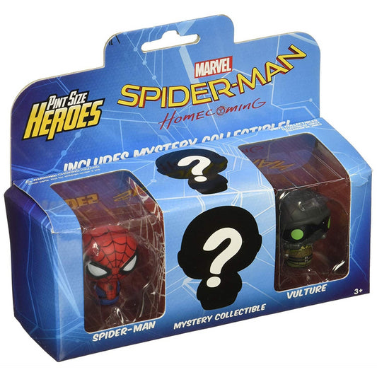 Funko Pint-Size Figures - Spiderman + Vulture + 1 Other (13439) - Maqio