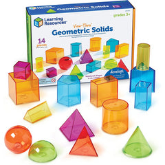 Learning Resources View-Thru Colourful Geometric Shapes