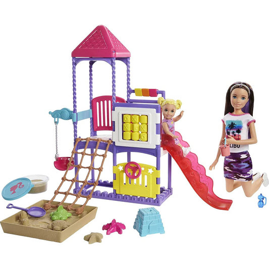 Barbie Skipper Babysitters Inc Climb n Explore Playground Dolls & Playset