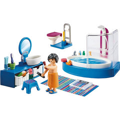 Playmobil 70211 Dollhouse Furnished Bathroom Playset