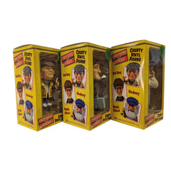 Only Fools and Horses Bobble Head Vinyl  6 Inch Figures Set of 3 - Del Boy, Rodney and Uncle Albert