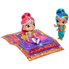 Shimmer and Shine - DGL84 - Magic Flying Carpet Electronic Doll Playset - Fisher - Maqio